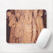 Moses, Detail vom sechseckigen Sockel Mousepad (Mit Mouse)