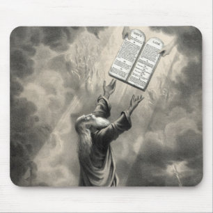 Moses erhält das Gesetz Mousepad