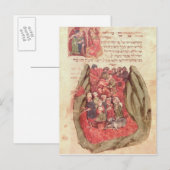 Moses führt die Kinder Israels durch Postkarte (Vorne/Hinten)