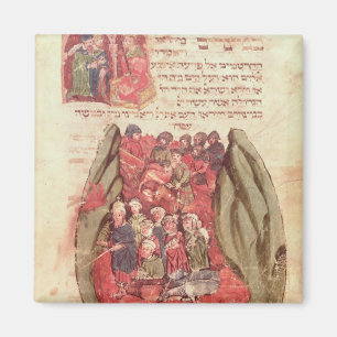 Moses führt die Kinder von Israel herüber Magnet