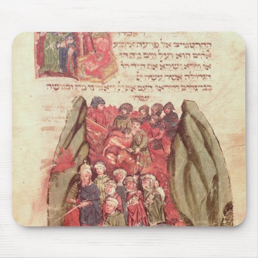 Moses führt die Kinder von Israel herüber Mousepad (Vorne)