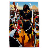 Moses führt die Menschen aus Ägypten Geschenktasch Mittlere Geschenktüte (Vorderseite)
