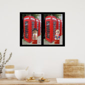 Moses geht in eine Telefonzelle Poster (Küche)