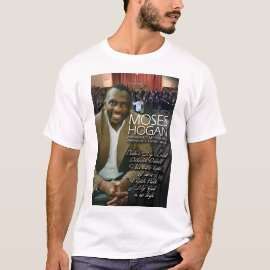 Moses Hogan hat nicht von meinem Herrn Daniel geli T-Shirt (Vorderseite)