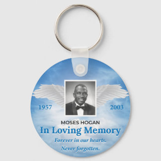 Moses Hogan Schlüsselanhänger, Basic Button Schlüs Schlüsselanhänger