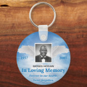 Moses Hogan Schlüsselanhänger, Basic Button Schlüs Schlüsselanhänger (Vorderseite)