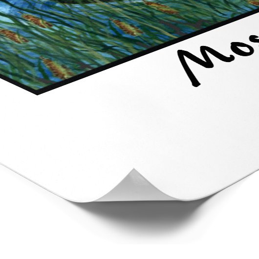 Moses in a Basket Print - Customized Poster (Ecke)