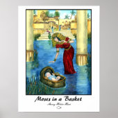Moses in a Basket Print - Customized Poster (Vorne)