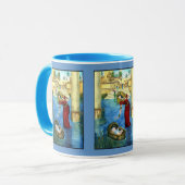 Moses in einer Korb-Tasse Tasse (Vorderseite Links)