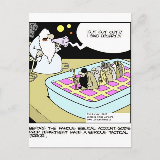 Moses in Hollywood Funny gibt T-Shirts Tasse Karte (Vorderseite)