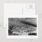Moses Lake, WA Luftbild Städtefotografie Postkarte (Vorne/Hinten)