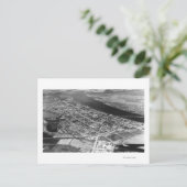 Moses Lake, WA Luftbild Städtefotografie Postkarte (Stehend Vorderseite)