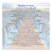 Moses-Lied Fotodruck (Vorne)