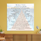 Moses-Lied Leinwanddruck (Insitu (Wohnzimmer))