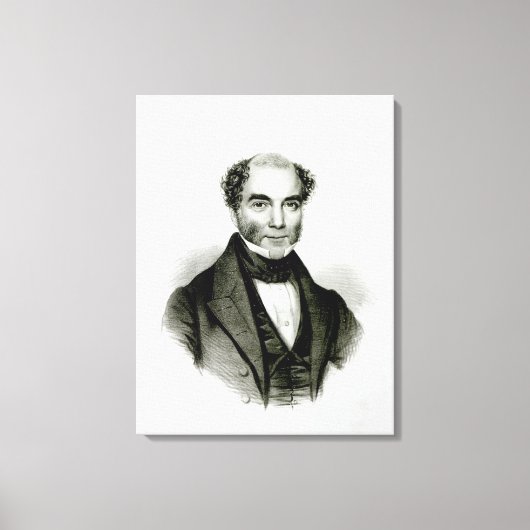 Moses Mendelssohn Leinwanddruck (Vorderseite)