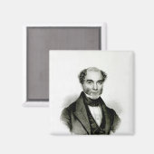 Moses Mendelssohn Magnet (Vorderseite/Rückseite)