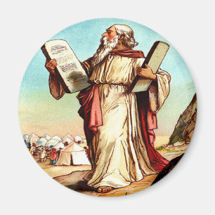 Moses mit den Tabellen des Gesetzmagneten Magnet