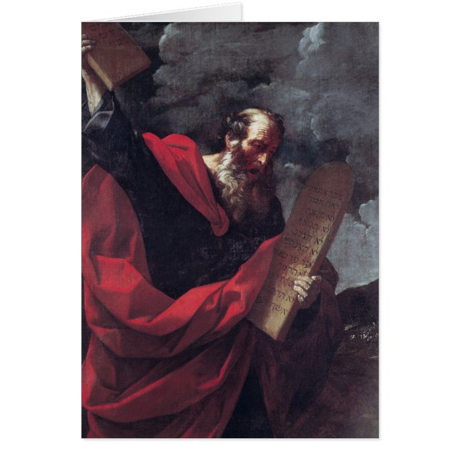 Moses mit den Tabletten des Gesetzes (Vorne)