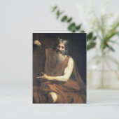 Moses mit den Tabletten des Gesetzes, c.1627-32 Postkarte (Stehend Vorderseite)