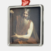 Moses mit den Tabletten des Gesetzes, c.1627-32 Silbernes Ornament (Links)