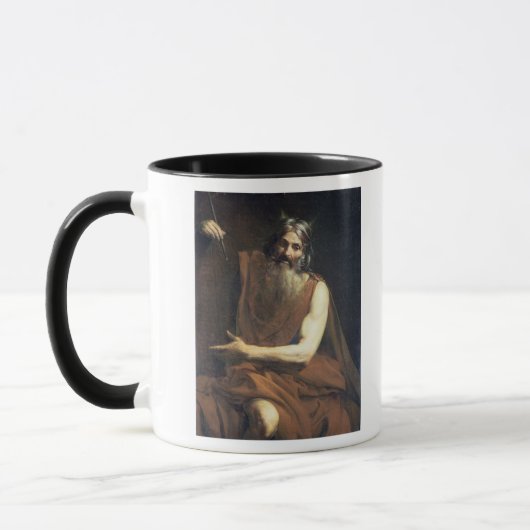 Moses mit den Tabletten des Gesetzes, c.1627-32 Tasse (Links)