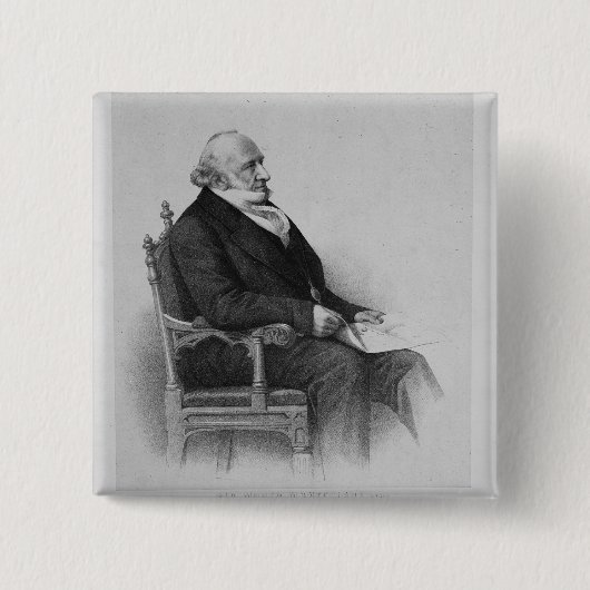 Moses Montefiore Button (Vorderseite)