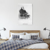 Moses Montefiore Leinwanddruck (Insitu (Schlafzimmer))