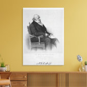 Moses Montefiore Leinwanddruck (Insitu (Wohnzimmer))