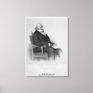 Moses Montefiore Leinwanddruck