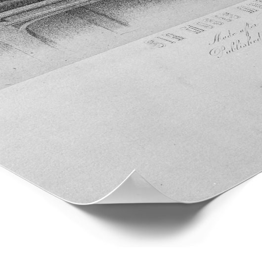 Moses Montefiore Poster (Ecke)