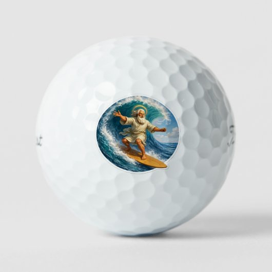 Moses novelty golf ball product description (Vorderseite)
