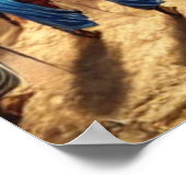 Moses Parting the Red Sea Poster (Ecke)