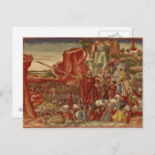 Moses parting the Red Sea Postkarte (Vorne/Hinten)