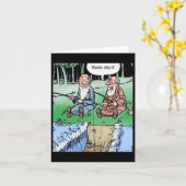 Moses Pole Fischen Karte (Gelbe Blume)