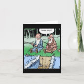 Moses Pole Fischen Karte (Vorderseite)