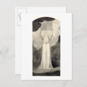 Moses Receiving the Law, c.1780 (bürste und schwar Postkarte (Vorne/Hinten)