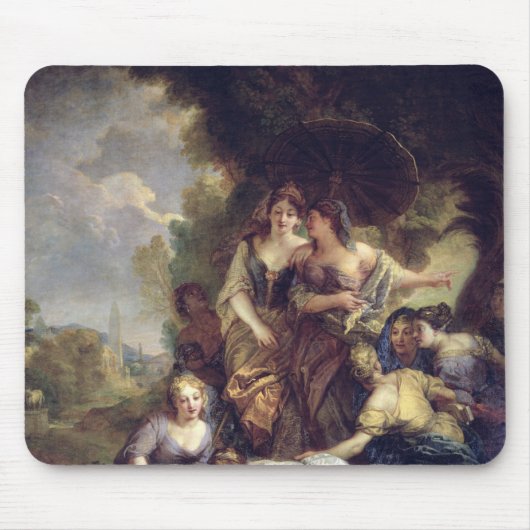 Moses rettete vom Wasser Mousepad (Vorne)