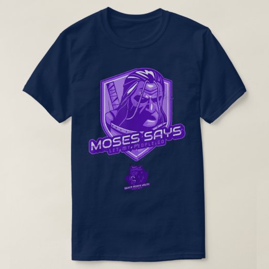 Moses sagt T-Shirt (Design vorne)