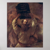 Moses Smashing the Tablets of the Law, 1659 Poster (Vorne)