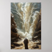 Moses Splitting the Sea - Religious Poster (Vorne)
