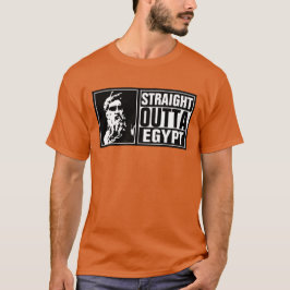 Moses Straight Outta Ägypten White Logo T-Shirt