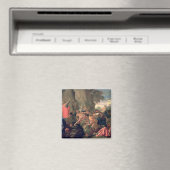 Moses Striking Water from the Rock, 1649 Magnet (In Situ (Geschirrspüler))