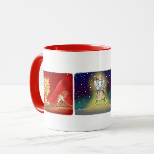 Moses-Tasse Tasse (Vorderseite Links)