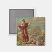 Moses Teile des Roten Meeres Magnet (Vorderseite/Rückseite)