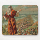 Moses Teile des Roten Meeres Mousepad (Vorne)