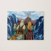Moses teilt das Rote Meer-Puzzle Puzzle (Horizontal)