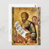 Moses the Prophet Orthodox Christlich Icon Postkarte (Vorne/Hinten)