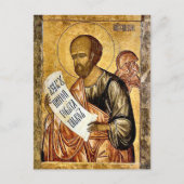 Moses the Prophet Orthodox Christlich Icon Postkarte (Vorderseite)