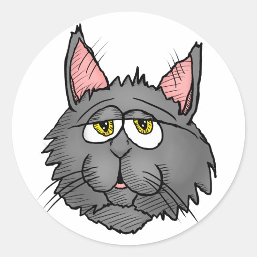 Moses the Qat Sticker (Vorderseite)