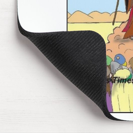 Moses & The Ten Suggestionen Funny Gifts & T-Shirt Mousepad (Ecke)